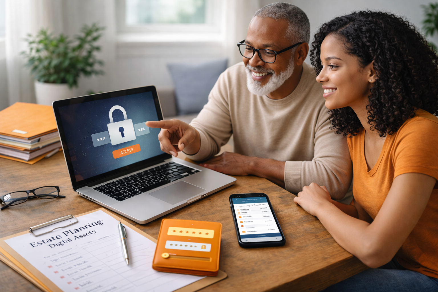 Guided digital estate planning consultation